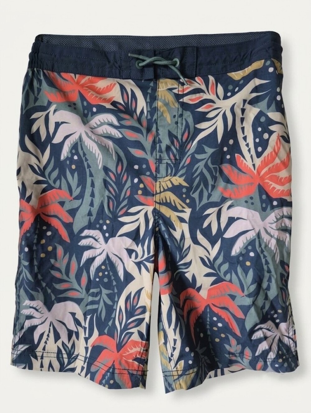 Old Navy Boys’ Swim Shorts – Tropical Design - Size 18 (XXL)